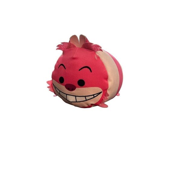 Walt Disney Tsum Tsum SOFT PINK CHESHIRE CAT 7" Plush STUFFED ANIMAL Toy - Picture 2 of 10